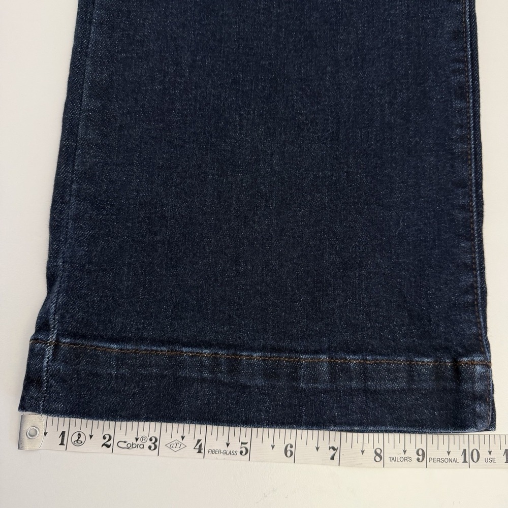 NWT Judy Blue 82678 High Waist Trouser Wide Leg Jeans Womens 15 Long 35 Inseam - Picture 16 of 16